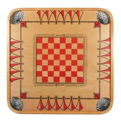 1960s Carrom Game Board
