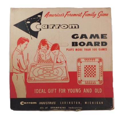 1960s Carrom Game Board - Photo 3