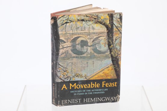1964 Ernest Hemingway "A Moveable Feast" With Dust Jacket