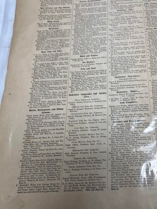 Antique City Of Harford, Connecticut Map From Actual Surveys Under Seth E. Marsh By H.g. Loomis - Photo 1