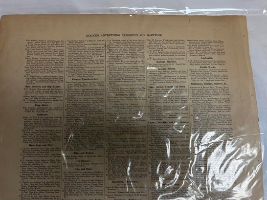 Antique City Of Harford, Connecticut Map From Actual Surveys Under Seth E. Marsh By H.g. Loomis - Photo 7