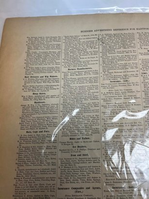 Antique City Of Harford, Connecticut Map From Actual Surveys Under Seth E. Marsh By H.g. Loomis - Photo 10