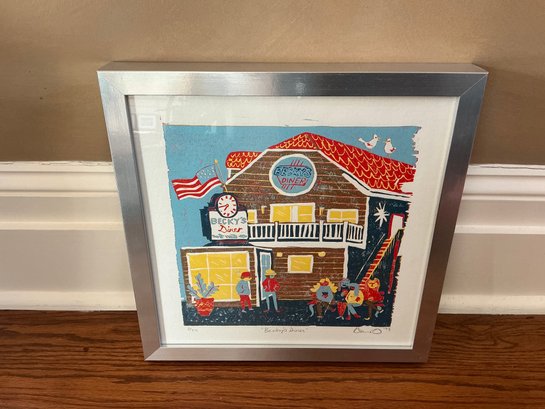 Beckys Diner, SIgned And Numbered Print
