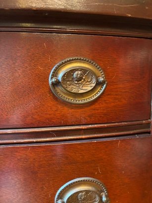 Bowfront Buffet Sideboard Server 62inches - Photo 8