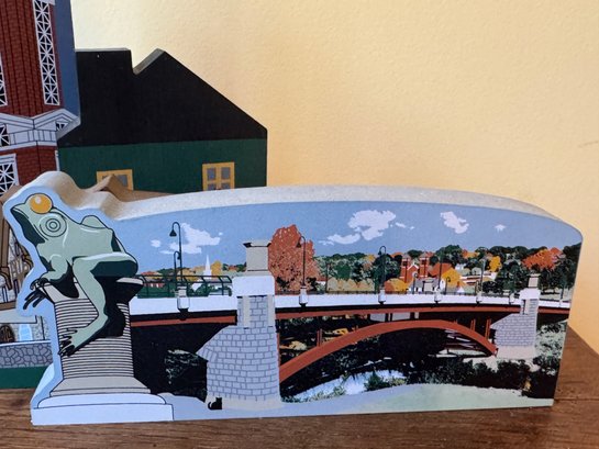 Collection Of 5 Cat's Meow Willimantic Sights Dated 1986-2003 - Photo 5