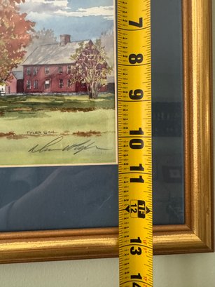 Diana Tyler Signed And Numbered Print Of Columbia, CT - Photo 1