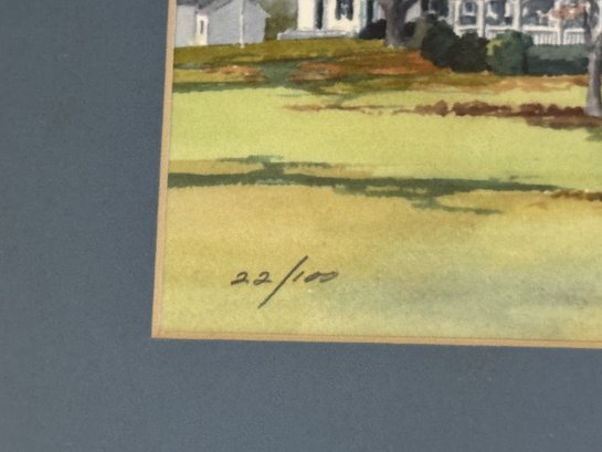 Diana Tyler Signed And Numbered Print Of Columbia, CT - Photo 4