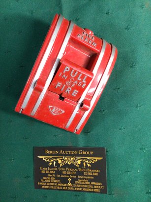 Edwards GS Pull Fire Alarm - #A