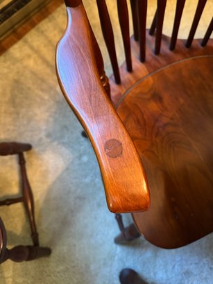 Pennsylvania House Dining Table And Six Chairs - No Additional Leaves Have Been Located - Photo 8