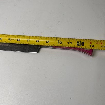 Handmade Damascus Steel Blade Knife - Photo 1