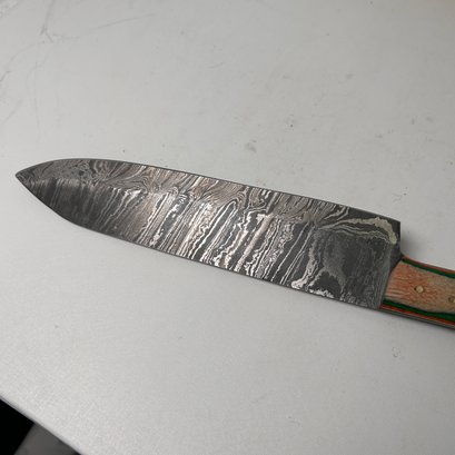 Handmade Damascus Steel Blade Knife - Photo 5