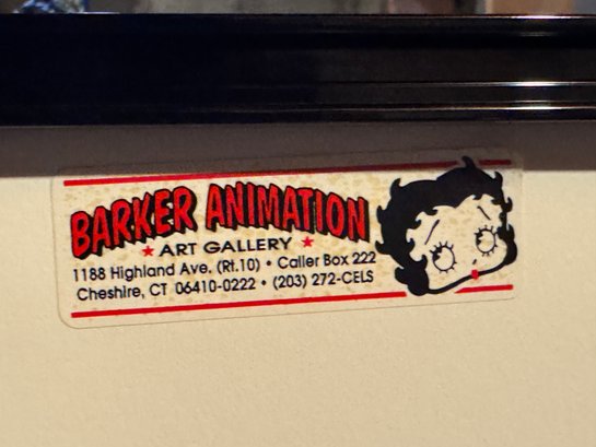 Jim Davis "garfield" Cartoon Cell Framed - Photo 6