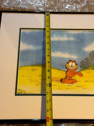 Jim Davis "garfield" Cartoon Cell Framed - Photo 7