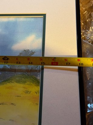 Jim Davis "garfield" Cartoon Cell Framed - Photo 8