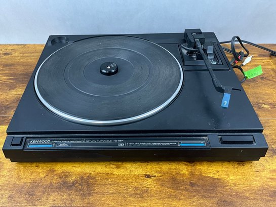 Kenwood Direct Drive Automatic Return Turntable KD-55R (Missing Plastic Lid) - Photo 4