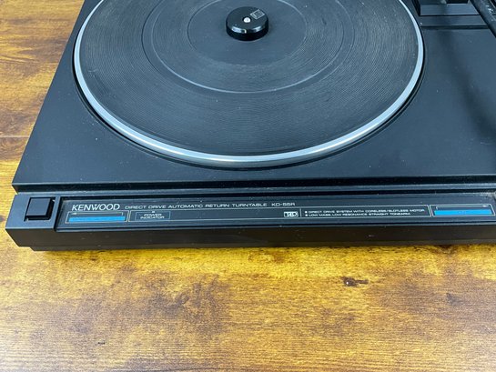 Kenwood Direct Drive Automatic Return Turntable KD-55R (Missing Plastic Lid) - Photo 5