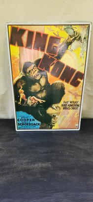 King Kong Tin Advertising Sign