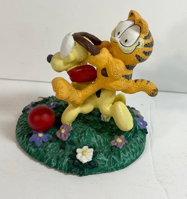 LIKE NEW 1993 Danbury Mint Garfield & Dog Figure - Photo 5