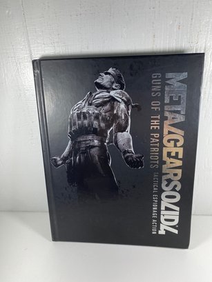 Metal Gear Solid 4 Guns Of The Patriots Video Game Book