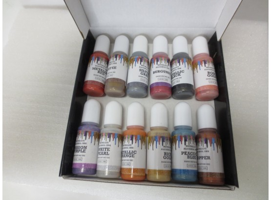 Metallic Alcohol Ink Set