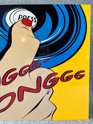 Pop Art "BINGGGG BONGGGG" Poster From Ikea - Photo 3