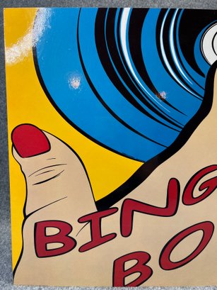 Pop Art "BINGGGG BONGGGG" Poster From Ikea - Photo 4