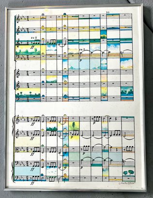 Rare Milton Glaser, Promotional Poster For Sony Tape, 1979 - Photo 2