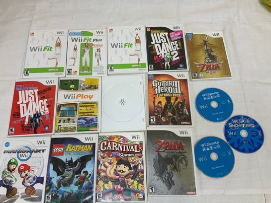 Retro Wii Balance Board With 13 Games Including Wii Fit Plus Just Dance Mariokart