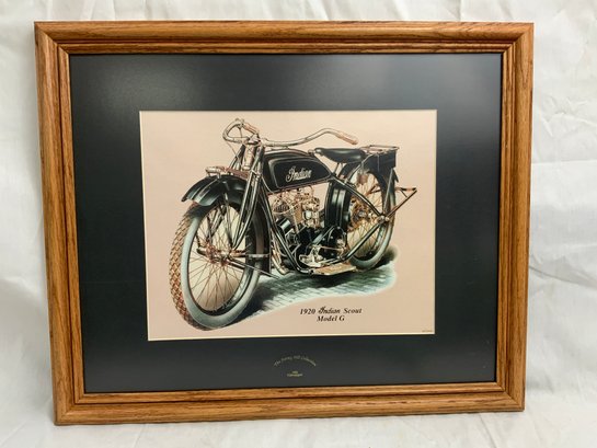 Print 4/1000 1920 Indian Scout Model G, The Jimmy Hill Collection