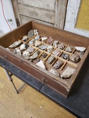 Rock Crystal Mineral Collection Drawer G3