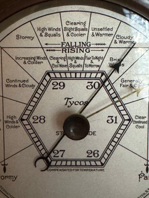 Vintage Tycos Stormoguide Barometer - Photo 4
