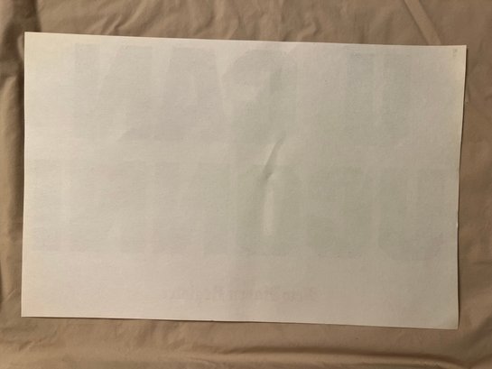 Vintage U CAN UCONN Courtesy Of The New Haven Register Poster - Photo 1