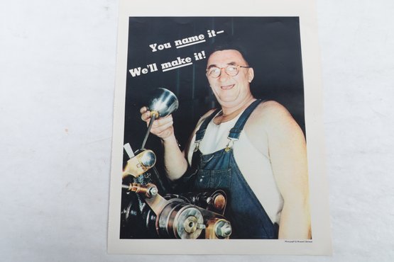 WWII Advertising In Fortune Magazine PosterYou Name It- We'll Make It!